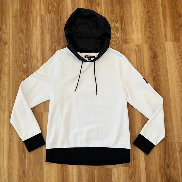 Michael Kors Collection Other - Michael Kors Men's Black/White Pull-over Sweatshirt/Windbreaker Sz med